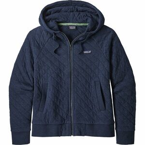 Patagonia quilted zip up hoodie